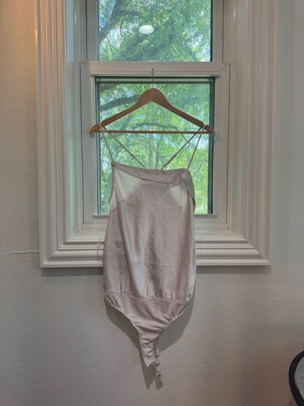 ASTR THE LABEL Champagne Bodysuit